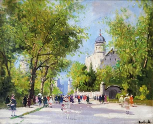 Detail einer Straße